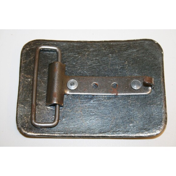 Vintage CB 10-4 Trucker Breaker Breaker Trucking Engraveable Handle Belt Buckle - Picture 3 of 5
